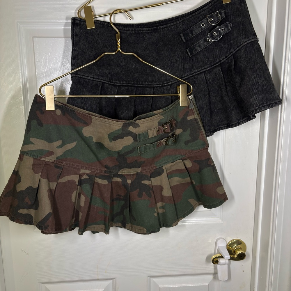 XL Teddy Fresh Pleated Mini Skirt Set